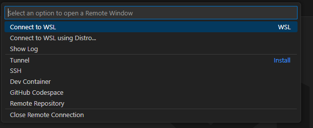 Смена режима работы VSCode